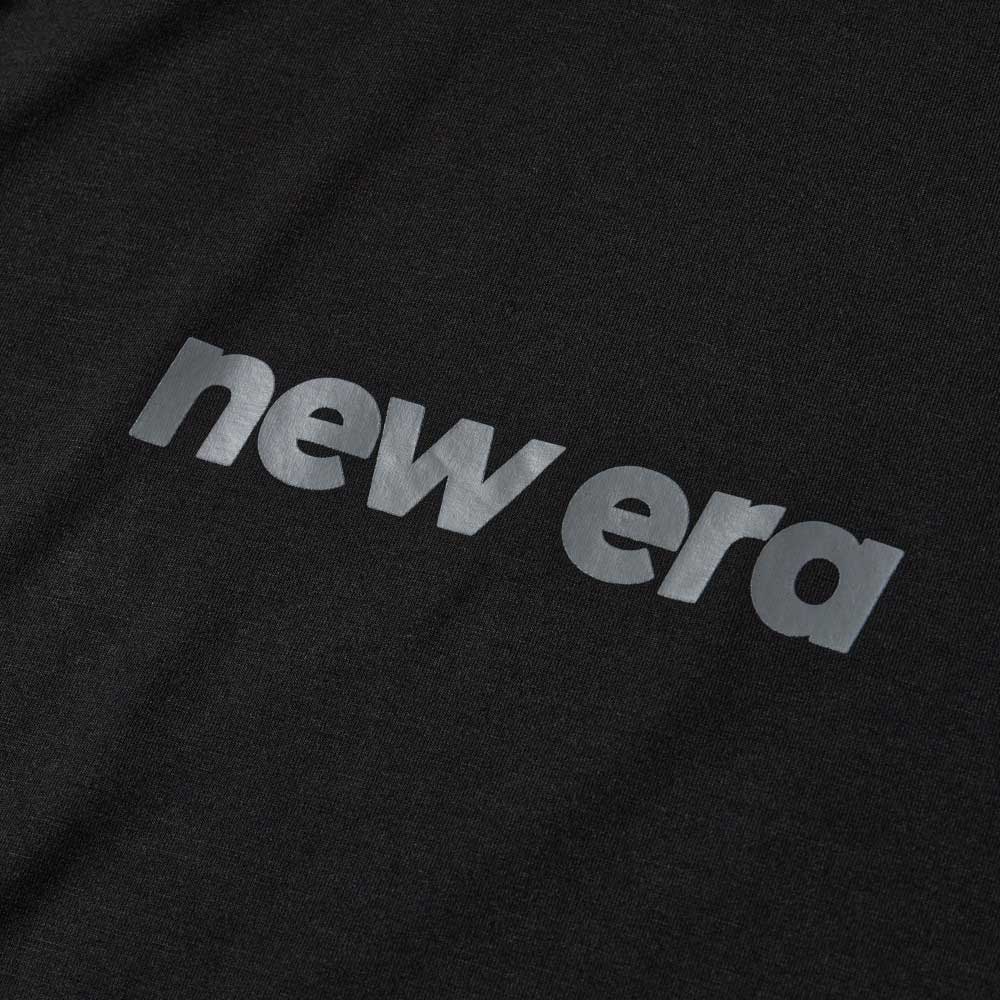 New Era Wordmark Black Women Performance Long Length Short Sleeve T-Shirt