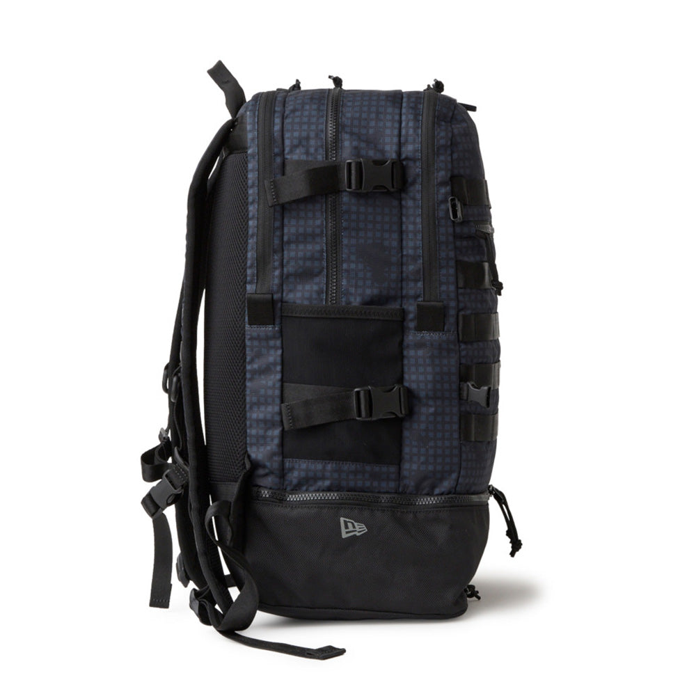 New Era Square Logo Black Club Pack 150D Nite Backpack