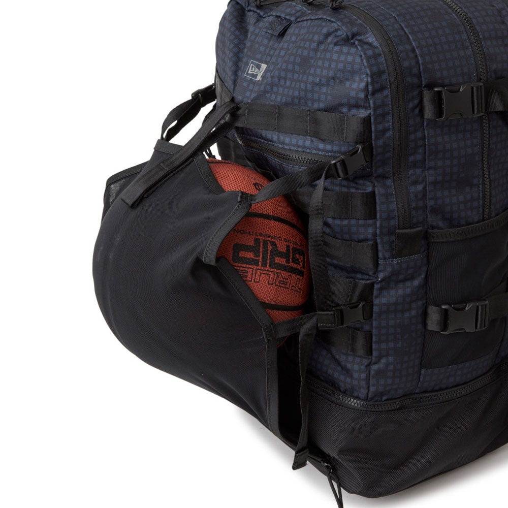 New Era Square Logo Black Club Pack 150D Nite Backpack