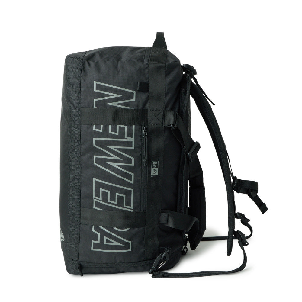 New Era Wordmark 150D Black Club Duffle Bag