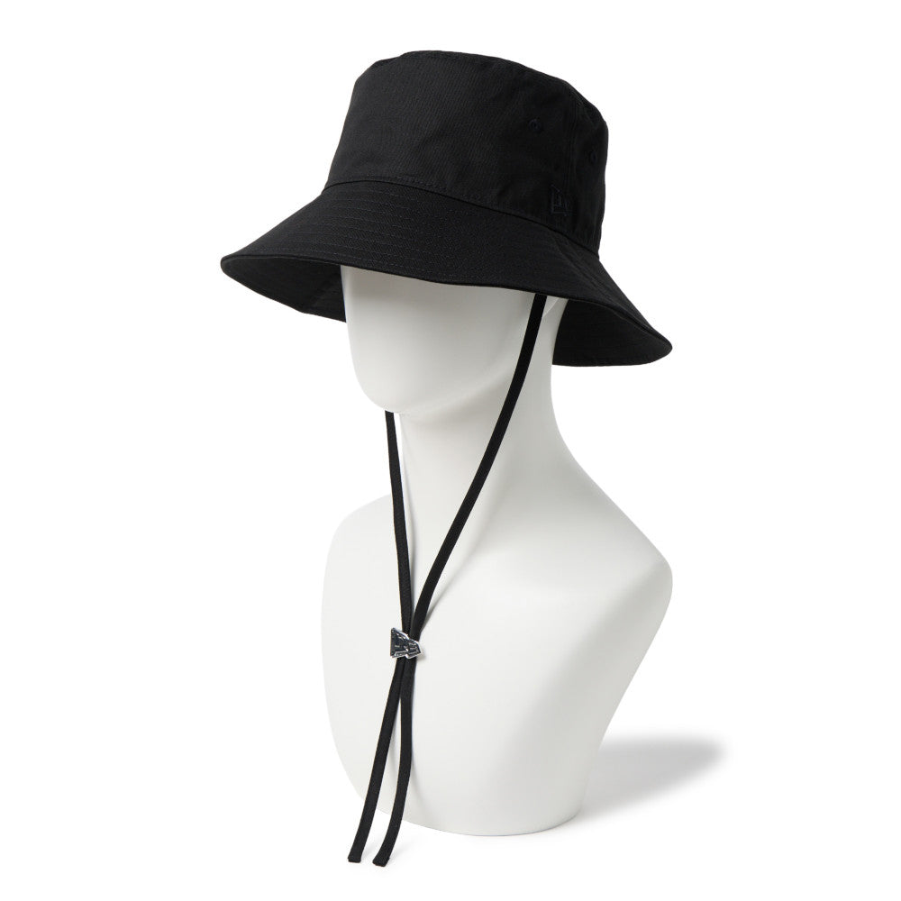 Flag Jewelry Black Cord Strap Bucket Hat