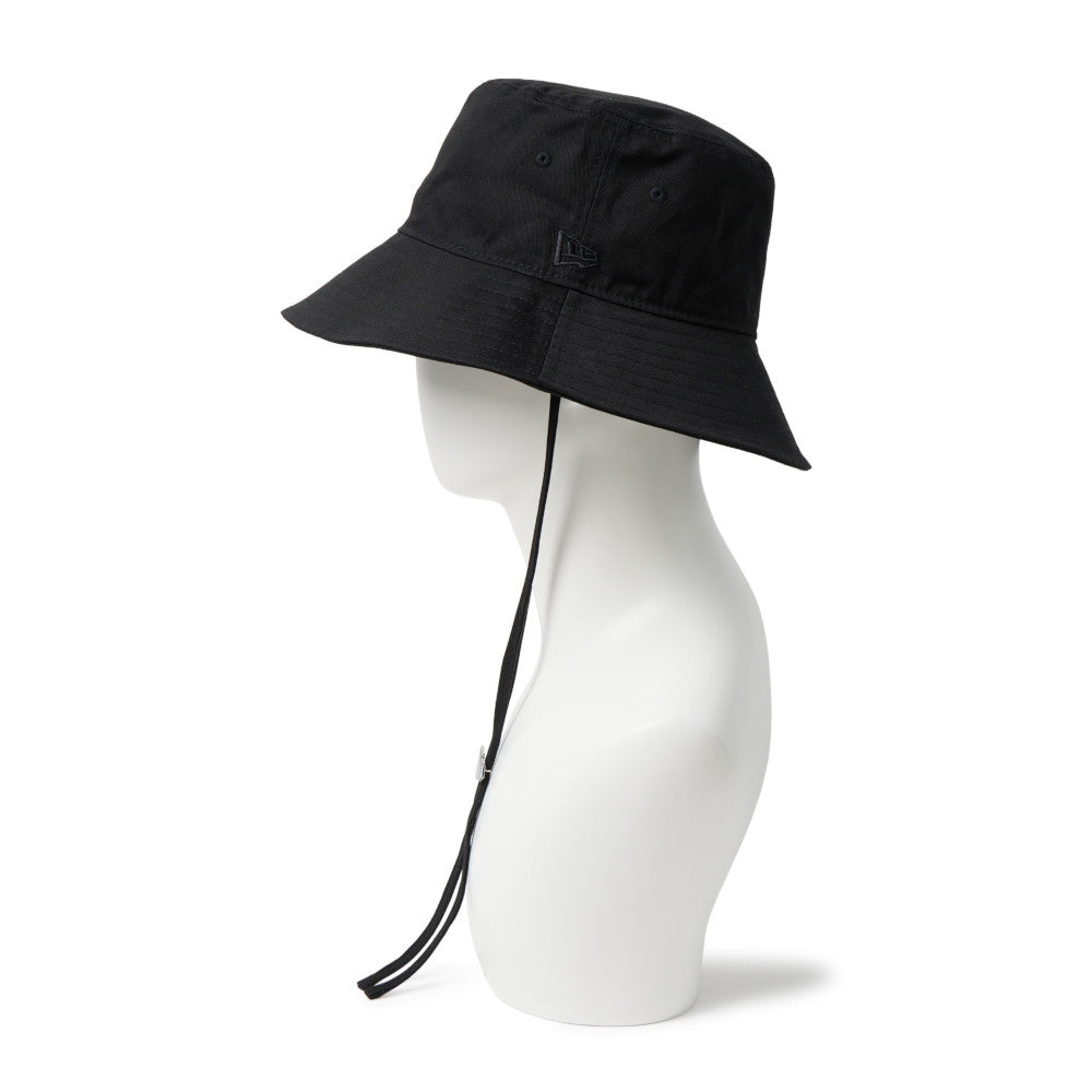 Flag Jewelry Black Cord Strap Bucket Hat