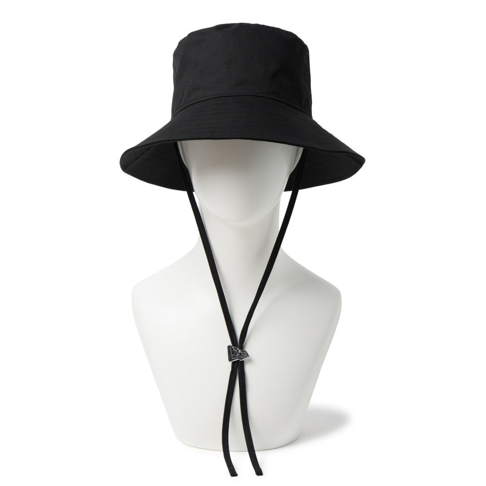 Flag Jewelry Black Cord Strap Bucket Hat