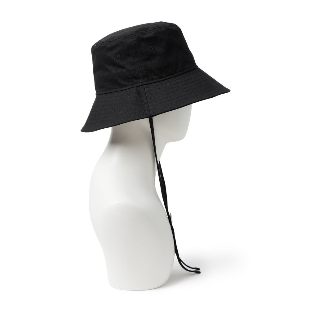 Flag Jewelry Black Cord Strap Bucket Hat
