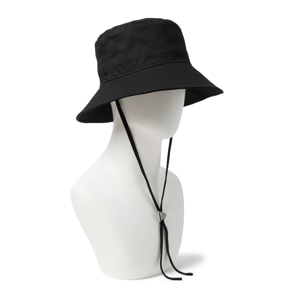 Flag Jewelry Black Cord Strap Bucket Hat