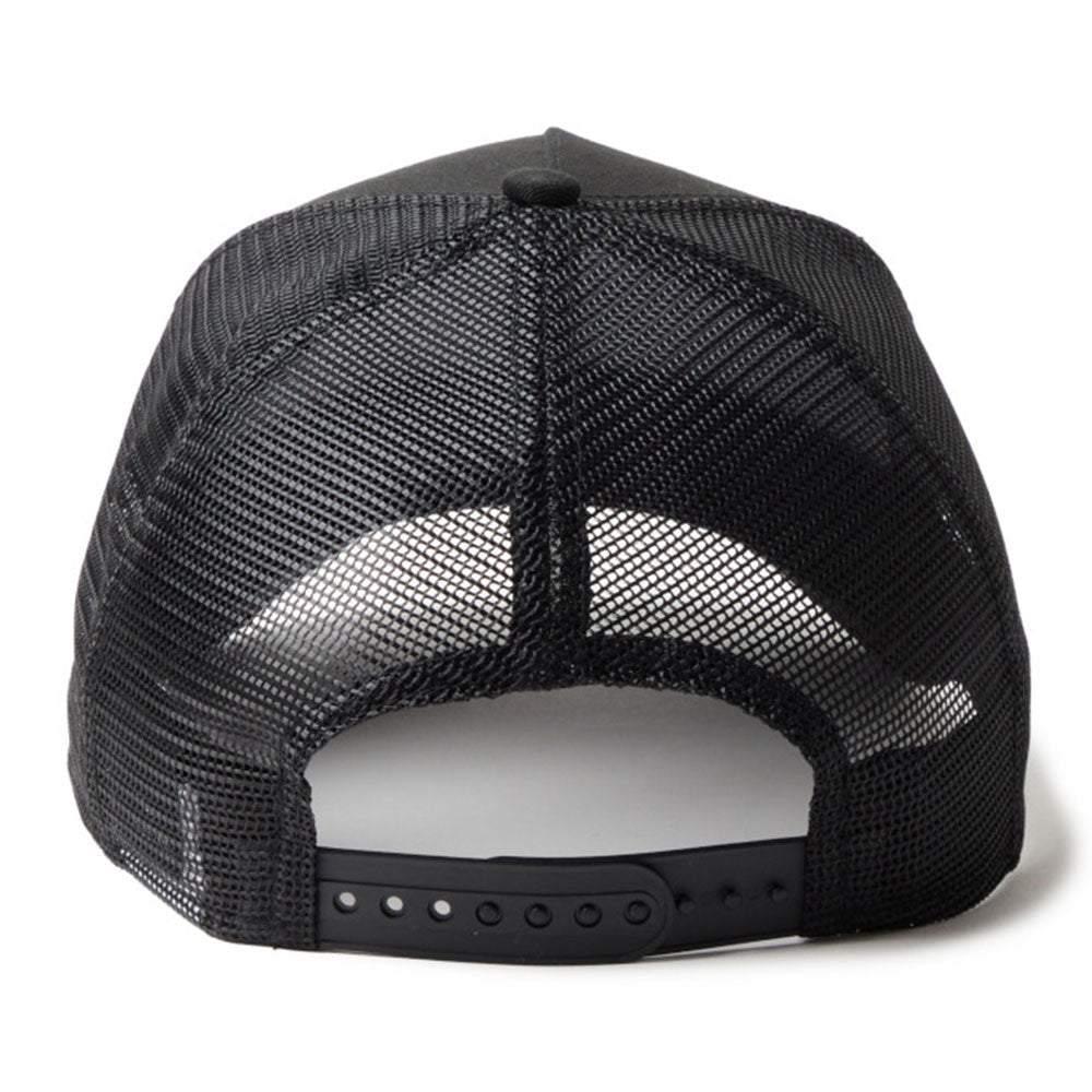 New Era TPU Box Logo Black 9FORTY A-Frame Trucker Cap