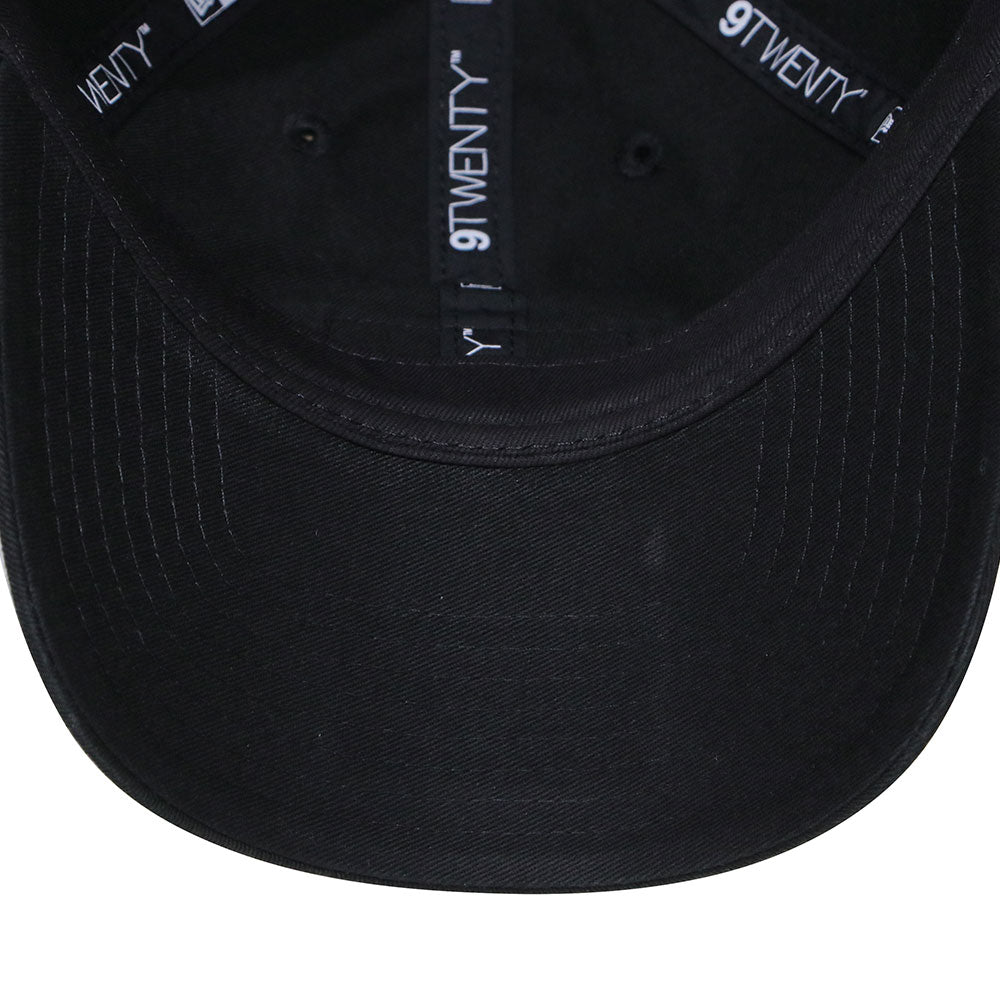 New Era Wordmark Patch NE1920 Black 9TWENTY Adjustable Cap