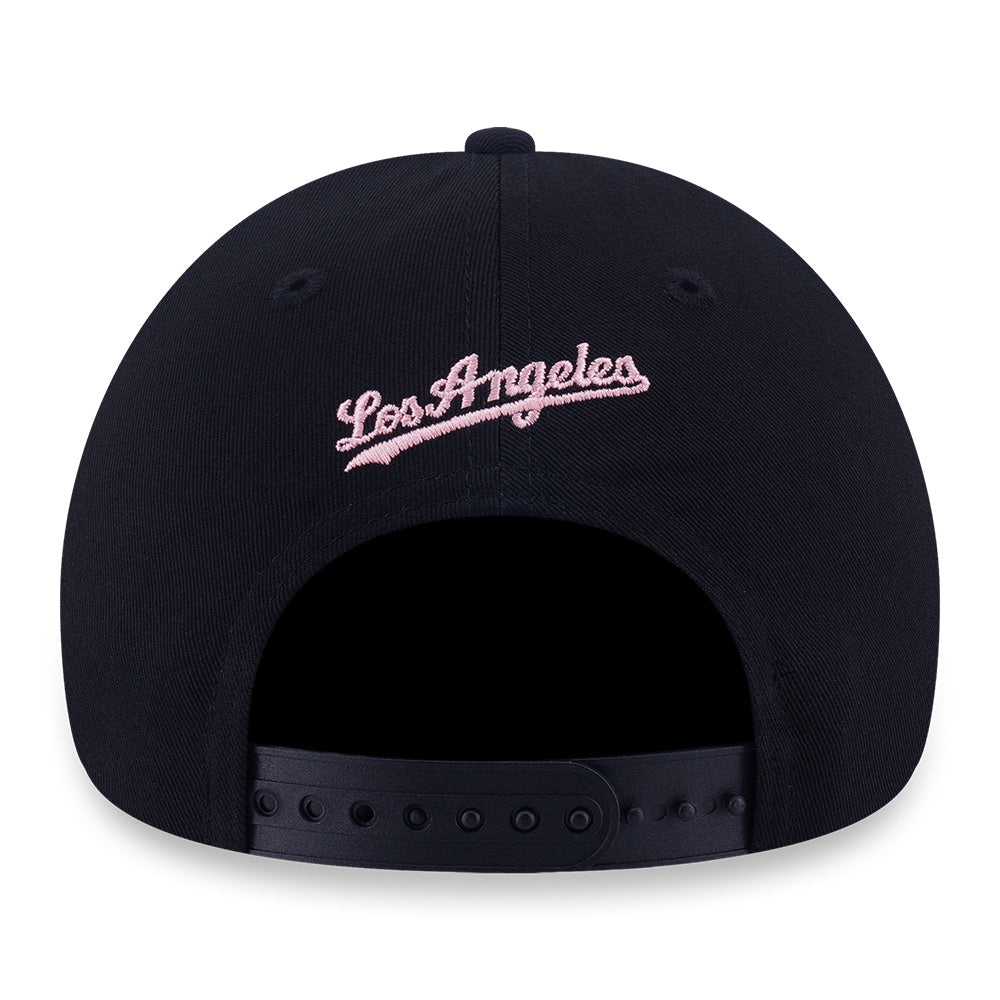 New Era x BLACKPINK Los Angeles Dodgers Black 9FORTY Adjustable Cap (Online Exclusive)