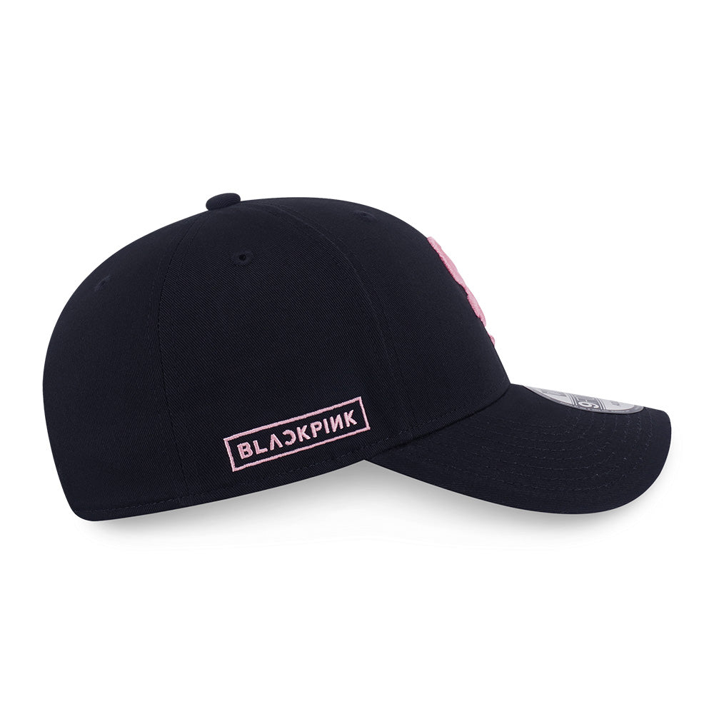 New Era x BLACKPINK Chicago White Sox Black 9FORTY Adjustable Cap