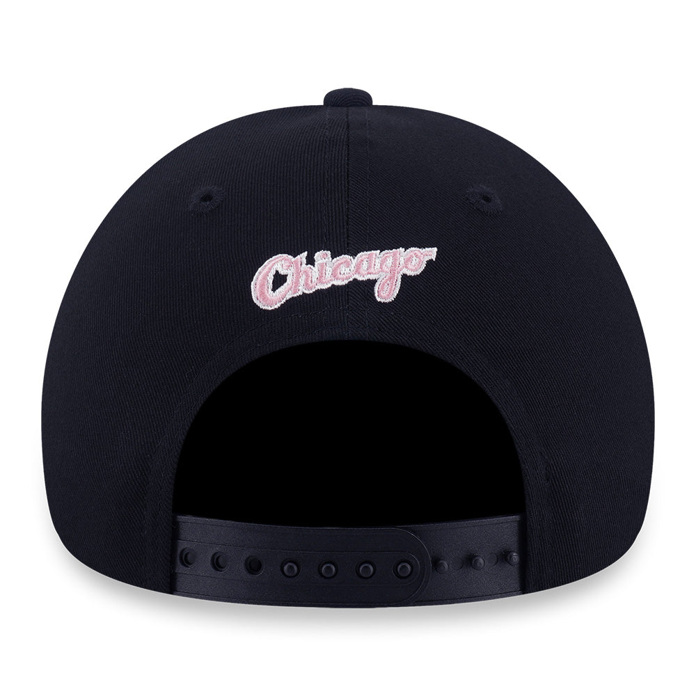 New Era x BLACKPINK Chicago White Sox Black 9FORTY Adjustable Cap (PRE-BOOK ONLINE EXCLUSIVE)