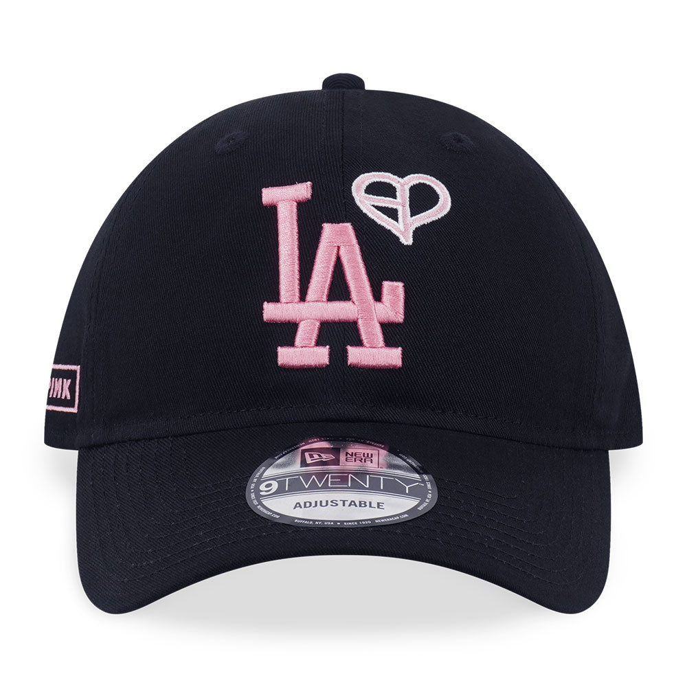 New Era x BLACKPINK Los Angeles Dodgers Black 9TWENTY Adjustable Cap (Online Exclusive)