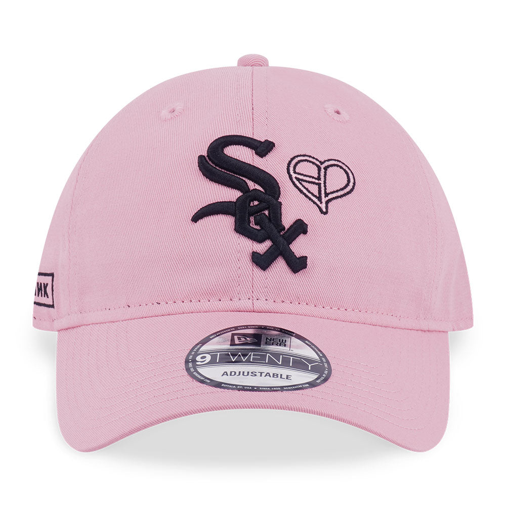 New Era x BLACKPINK Chicago White Sox Pink 9TWENTY Adjustable Cap