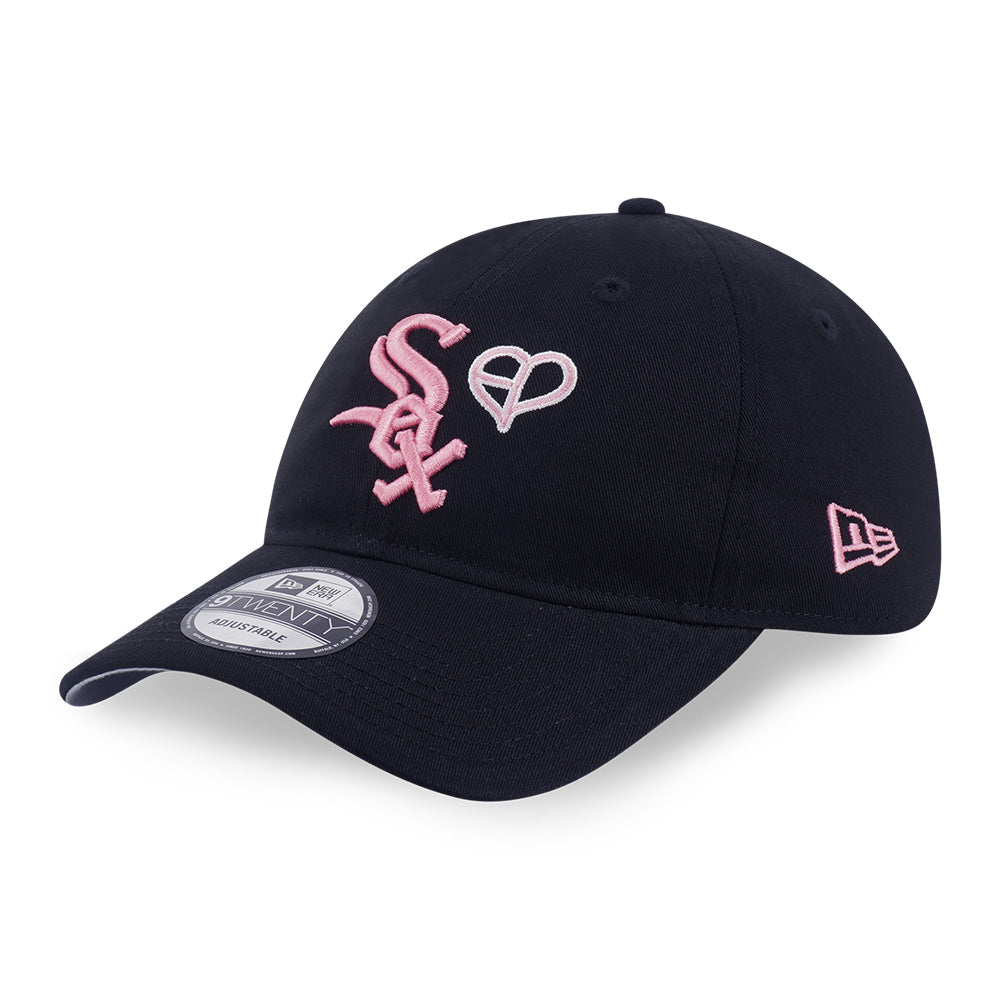 New Era x BLACKPINK Chicago White Sox Black 9TWENTY Adjustable Cap