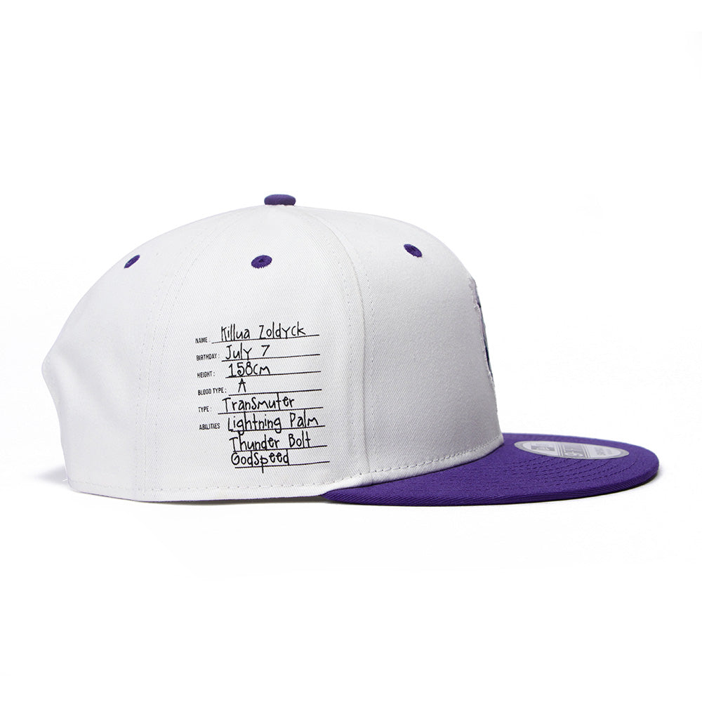 New Era x HUNTER x HUNTER Killua Brilliant White 9FIFTY Snapback Cap (PH Exclusive)