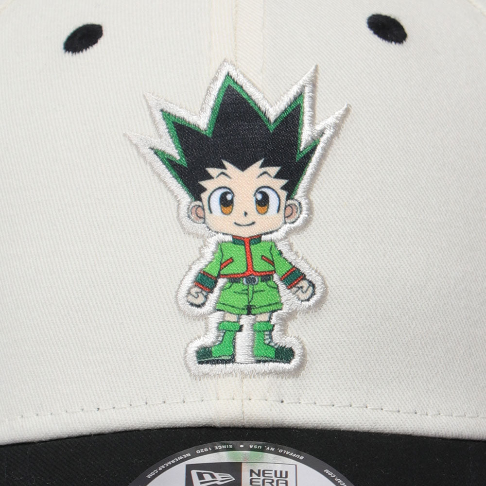 New Era x HUNTER x HUNTER Gon Chrome White Black 9FORTY Adjustable Cap (PH Exclusive)