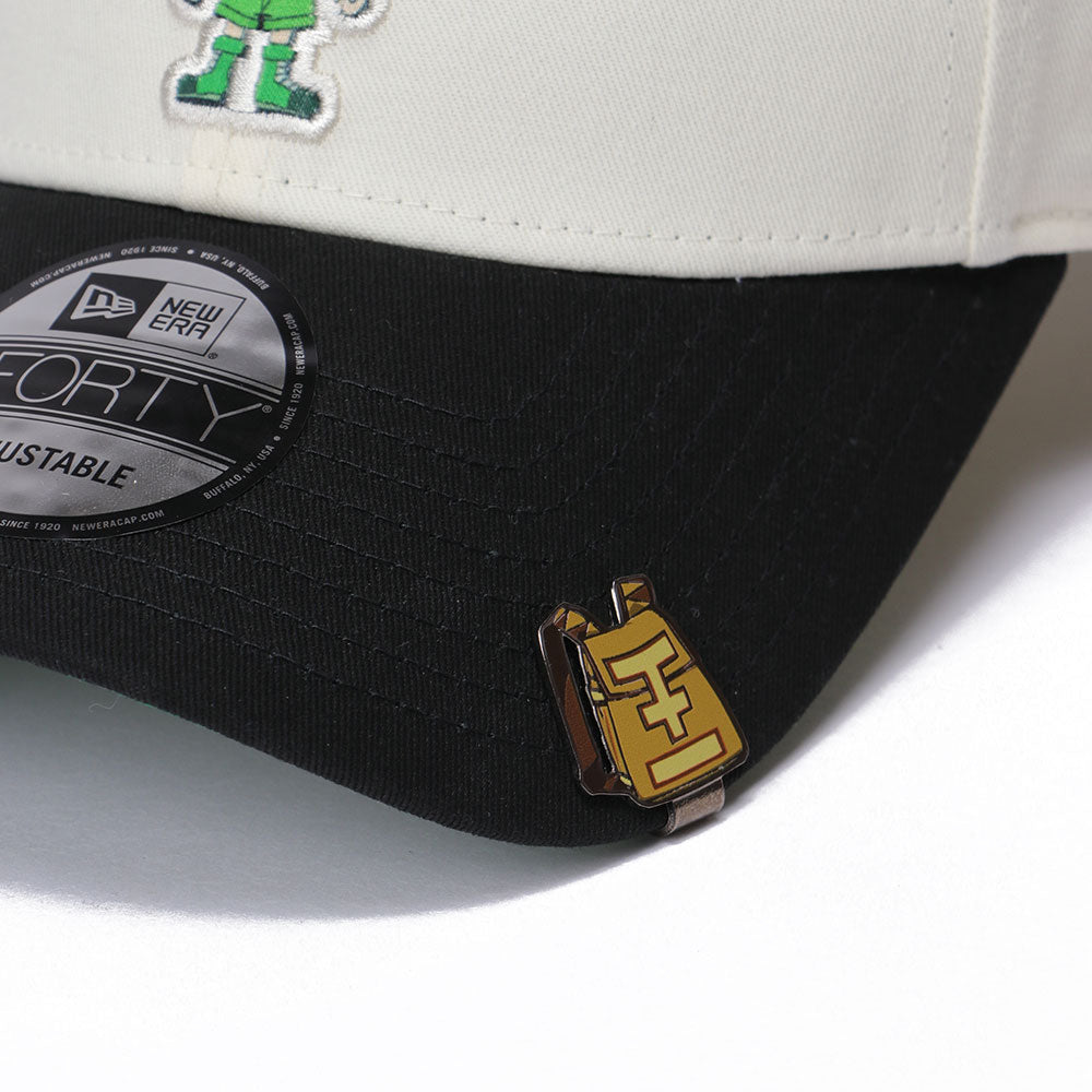 New Era x HUNTER x HUNTER Gon Chrome White Black 9FORTY Adjustable Cap (PH Exclusive)