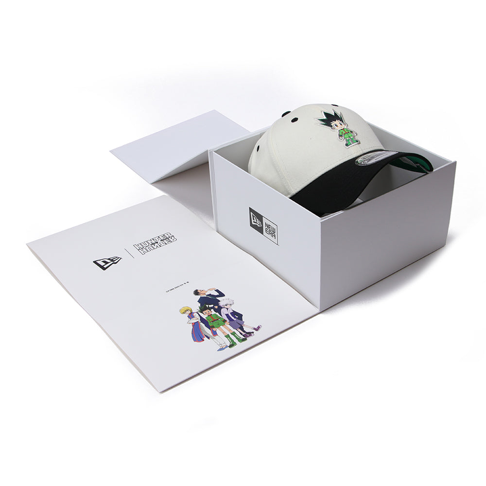 New Era x HUNTER x HUNTER Gon Chrome White Black 9FORTY Adjustable Cap (PH Exclusive)