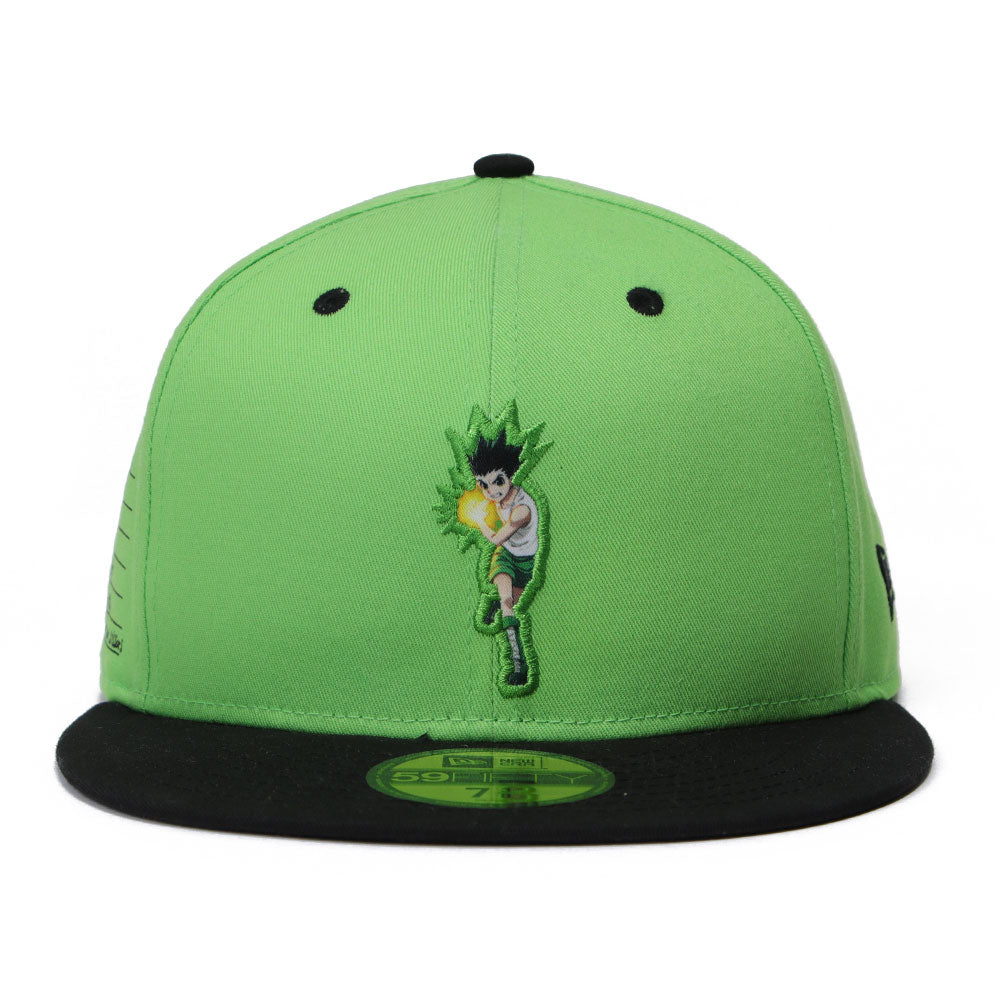 New Era x HUNTER x HUNTER Gon Green Black 59FIFTY Fitted Cap (PH Exclusive)