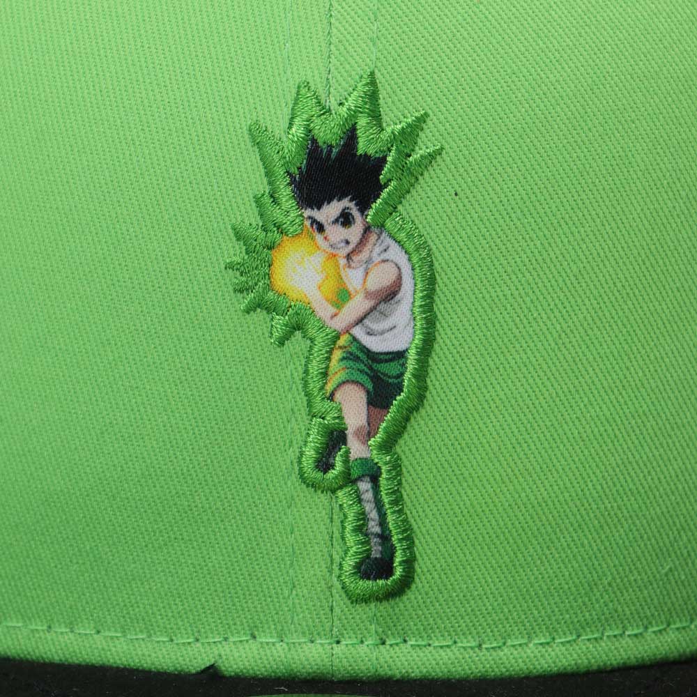 New Era x HUNTER x HUNTER Gon Green Black 59FIFTY Fitted Cap (PH Exclusive)