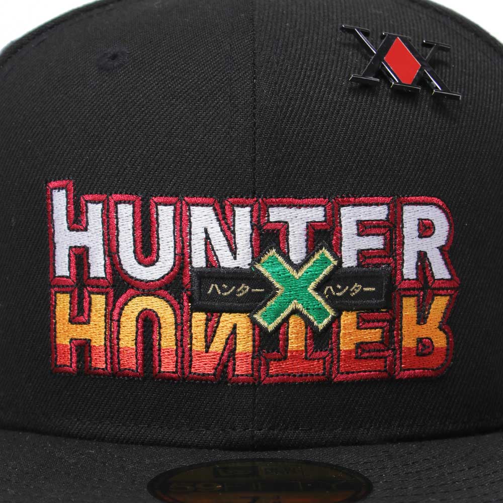 New Era x HUNTER x HUNTER Logo Black 59FIFTY Fitted Cap (PH Exclusive)