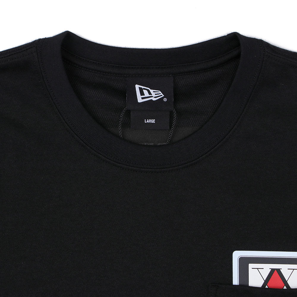New Era x HUNTER x HUNTER Logo Black COOLERA Short Sleeve T-Shirt