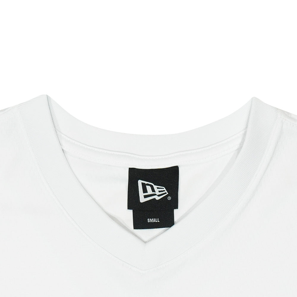 New Era Script Logo White Women American Jersey
