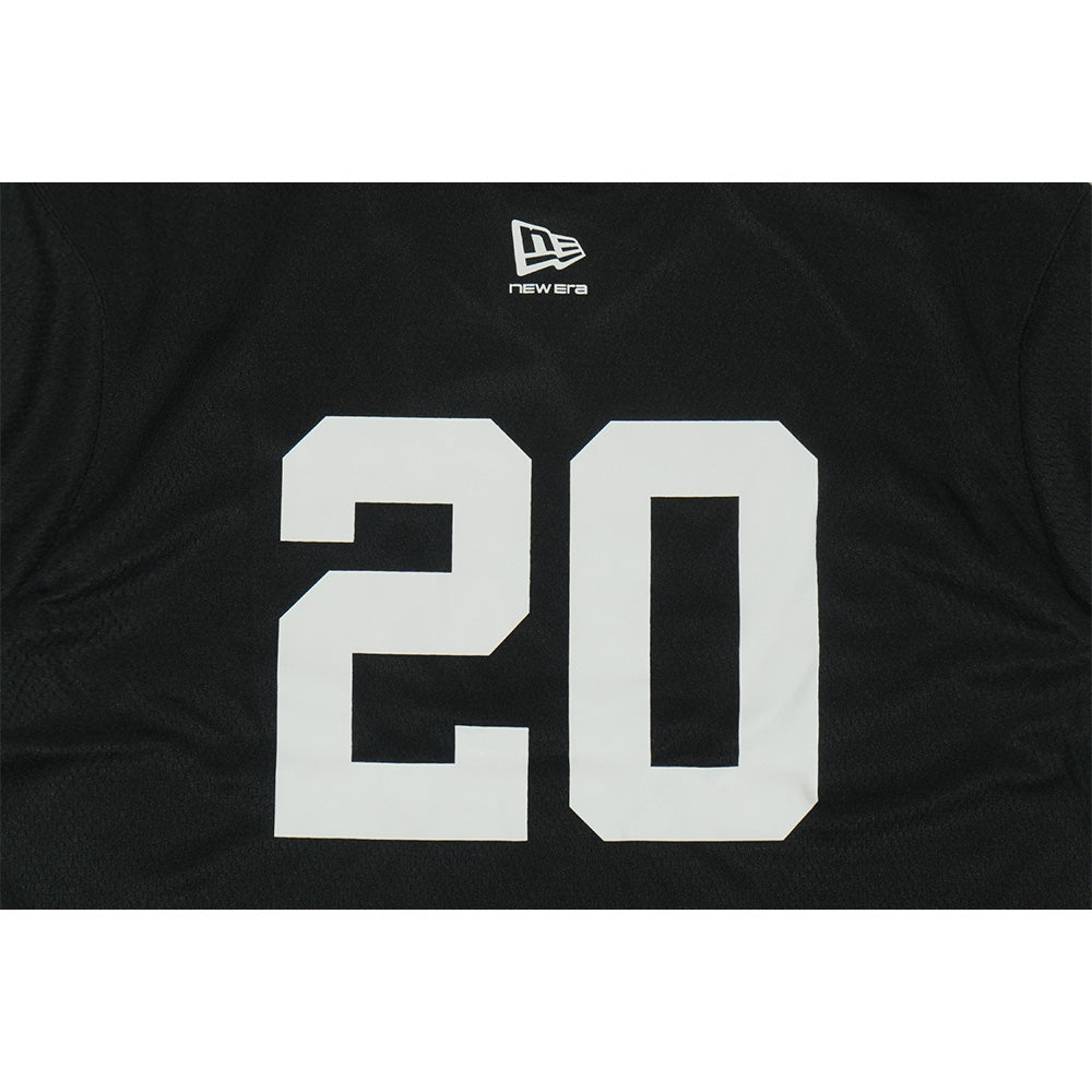 New Era Logo Black Women American Football Jersey