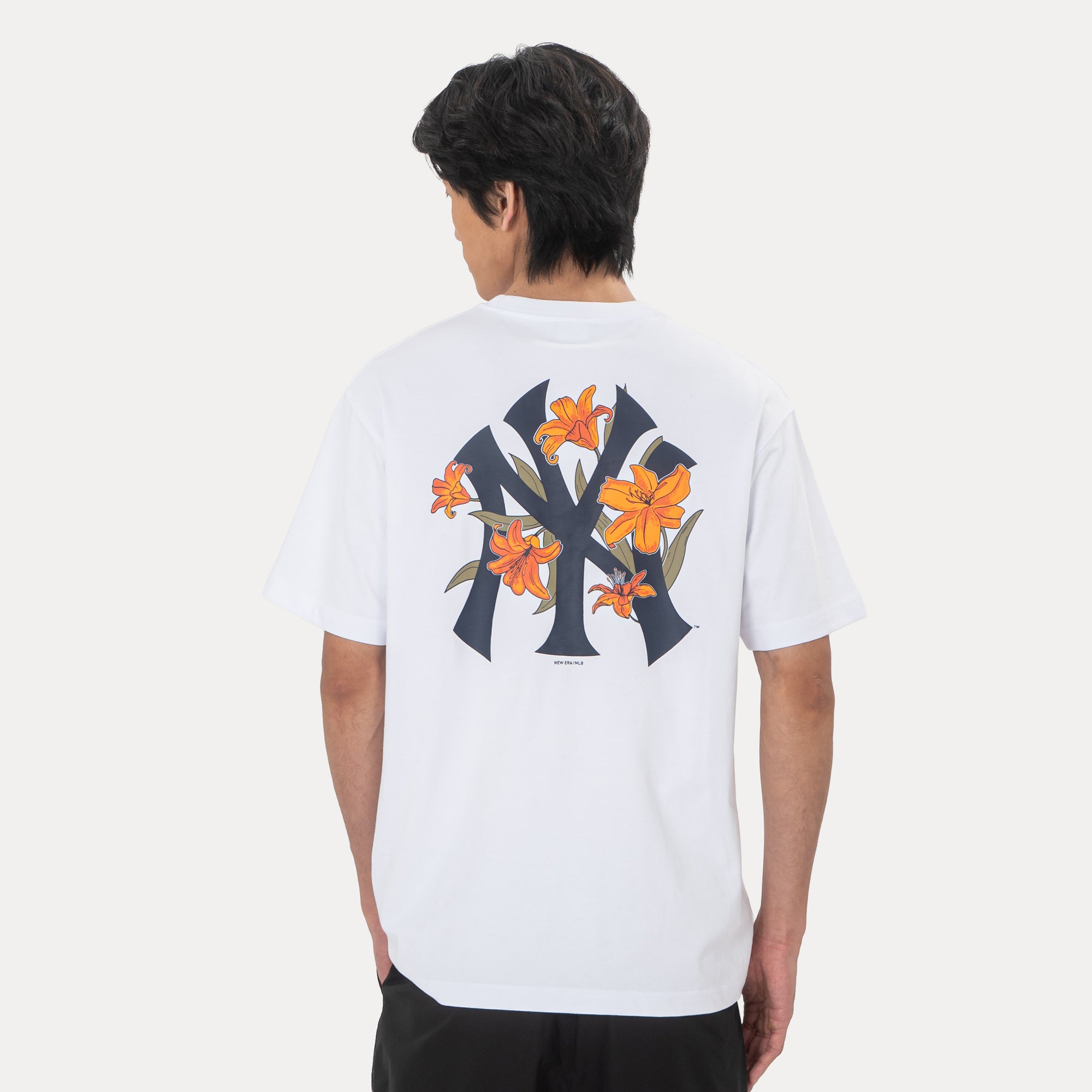 New Era New York Yankees Floral FW26 White COOLERA Short Sleeve T-Shirt