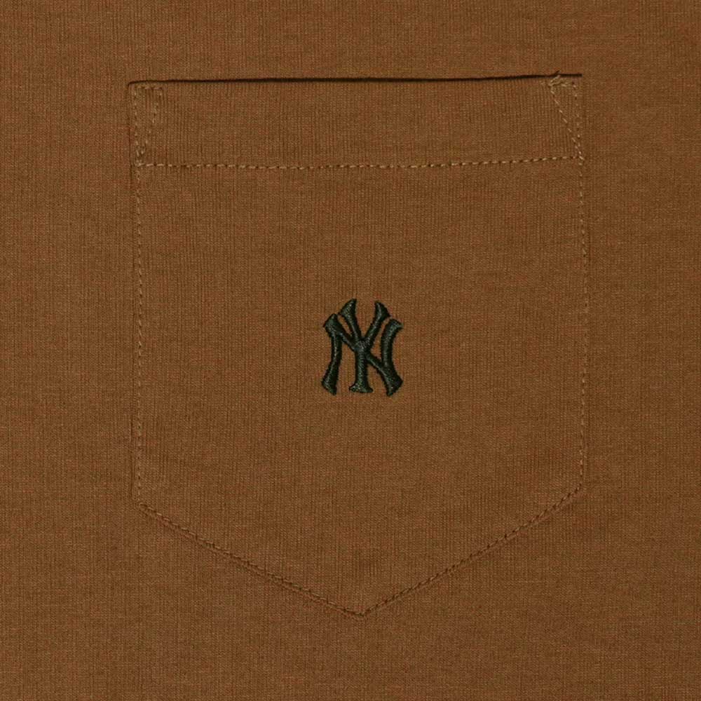 New Era New York Yankees Color Era FW26 Khaki Short Pocket Sleeve T-Shirt