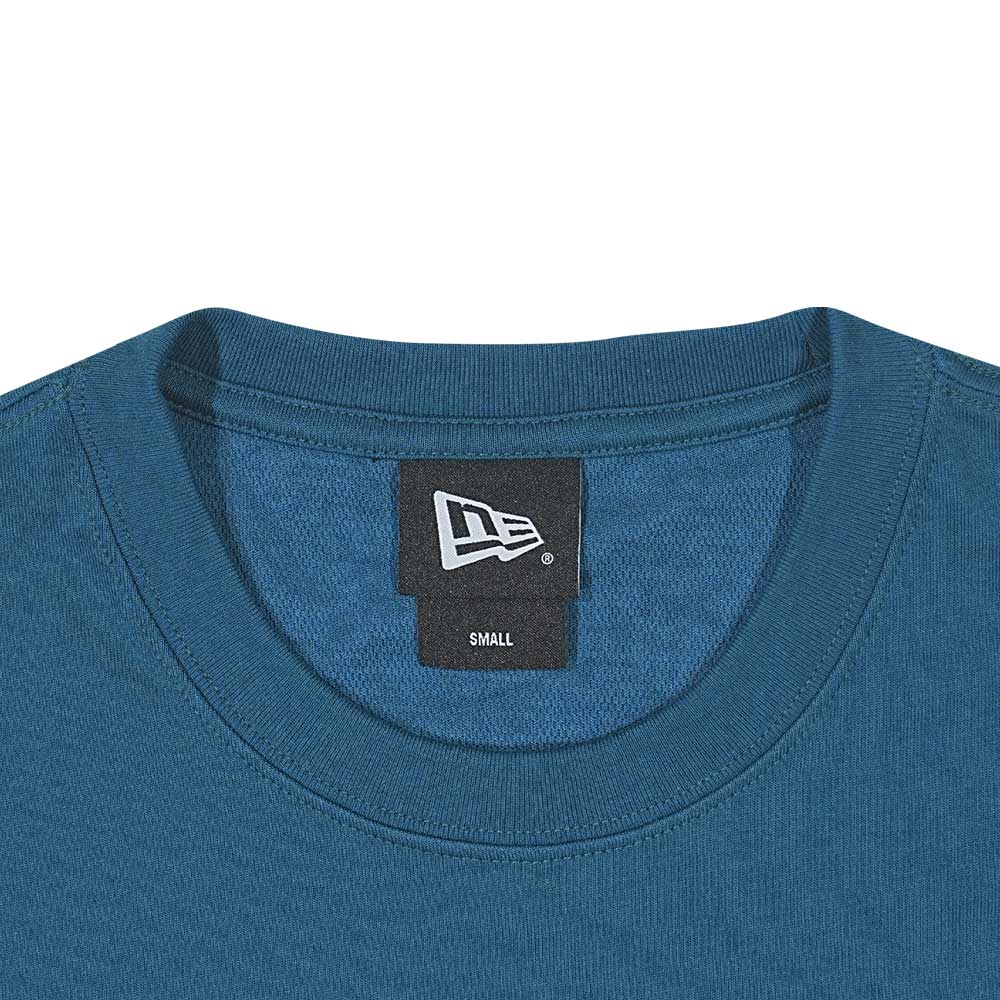New Era NE Script Assorted Graphic Cadet Blue Short Sleeve T-Shirt