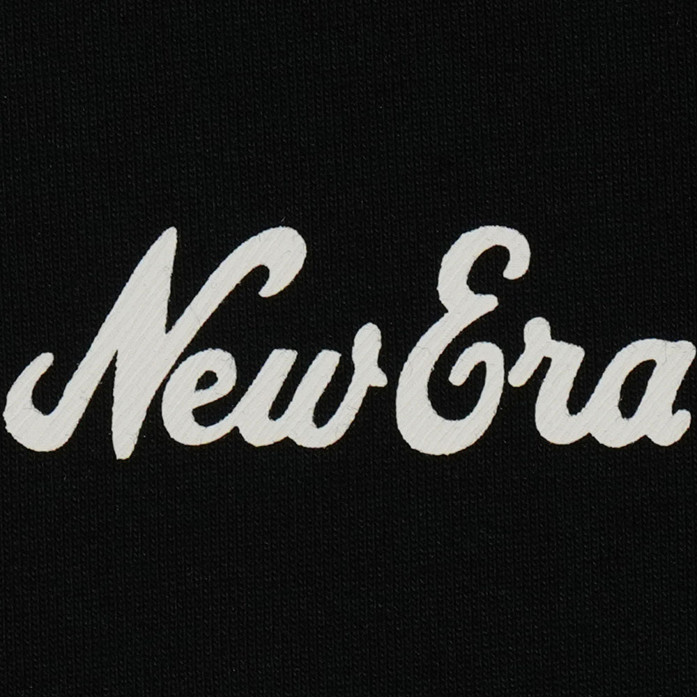New Era Script Assorted Graphic Tee Black COOLERA Short Sleeve T-Shirt