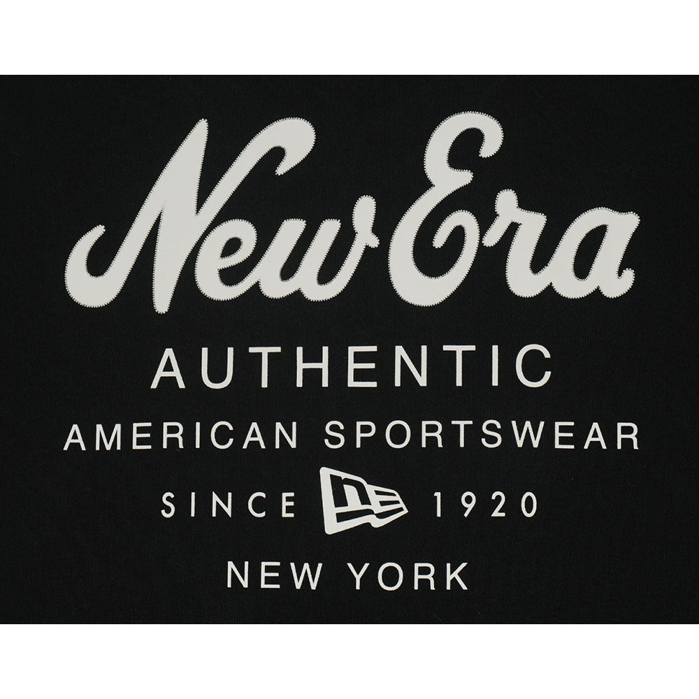 New Era Script Assorted Graphic Tee Black COOLERA Short Sleeve T-Shirt