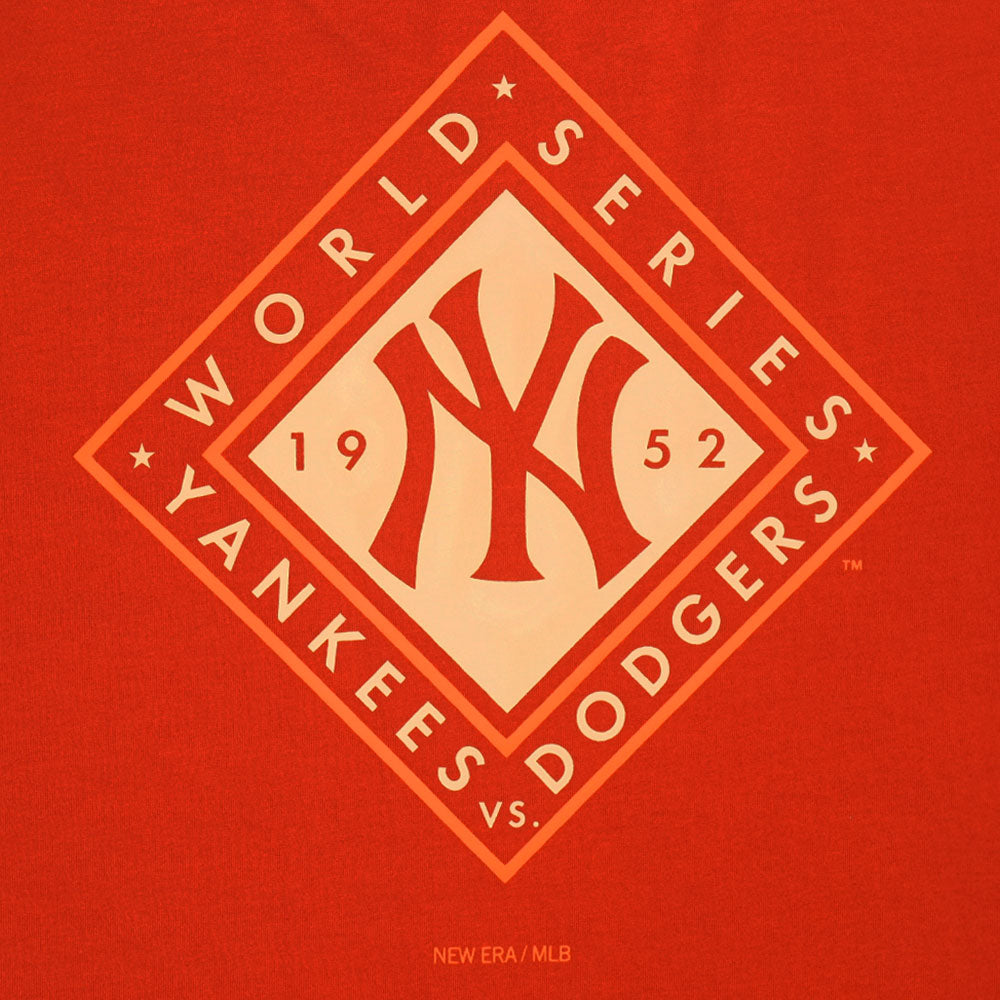 New Era New York Yankees 5950 Pack Fall Park Warm Flame Cooperstown COOLERA Short Sleeve T-Shirt