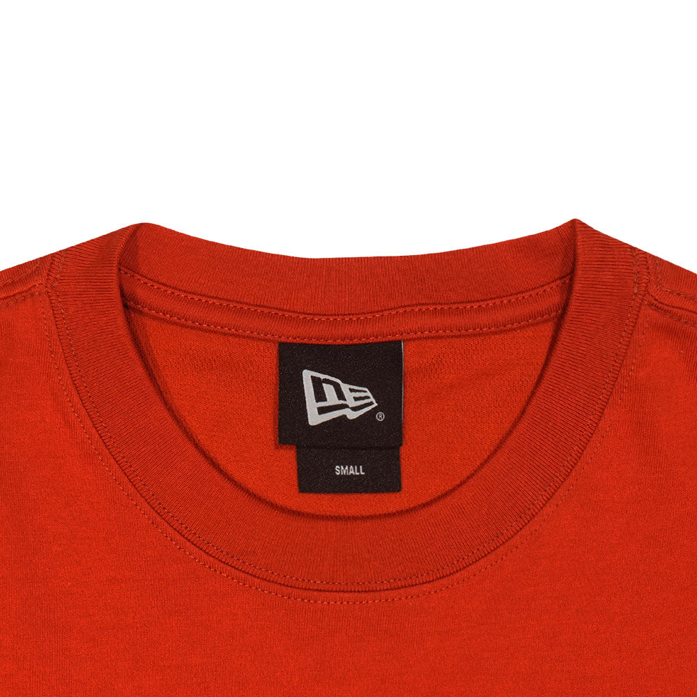 New Era Chicago Cubs 5950 Pack Fall Park Warm Flame Cooperstown COOLERA Short Sleeve T-Shirt