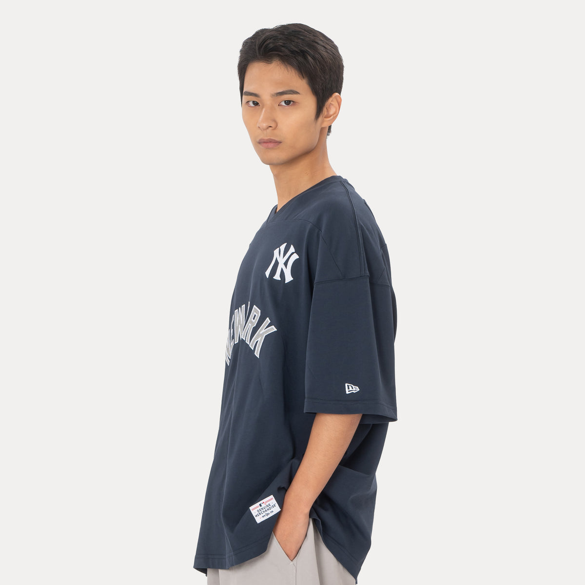New Era New York Yankees NE Fan Fam Navy Short Sleeve Jersey