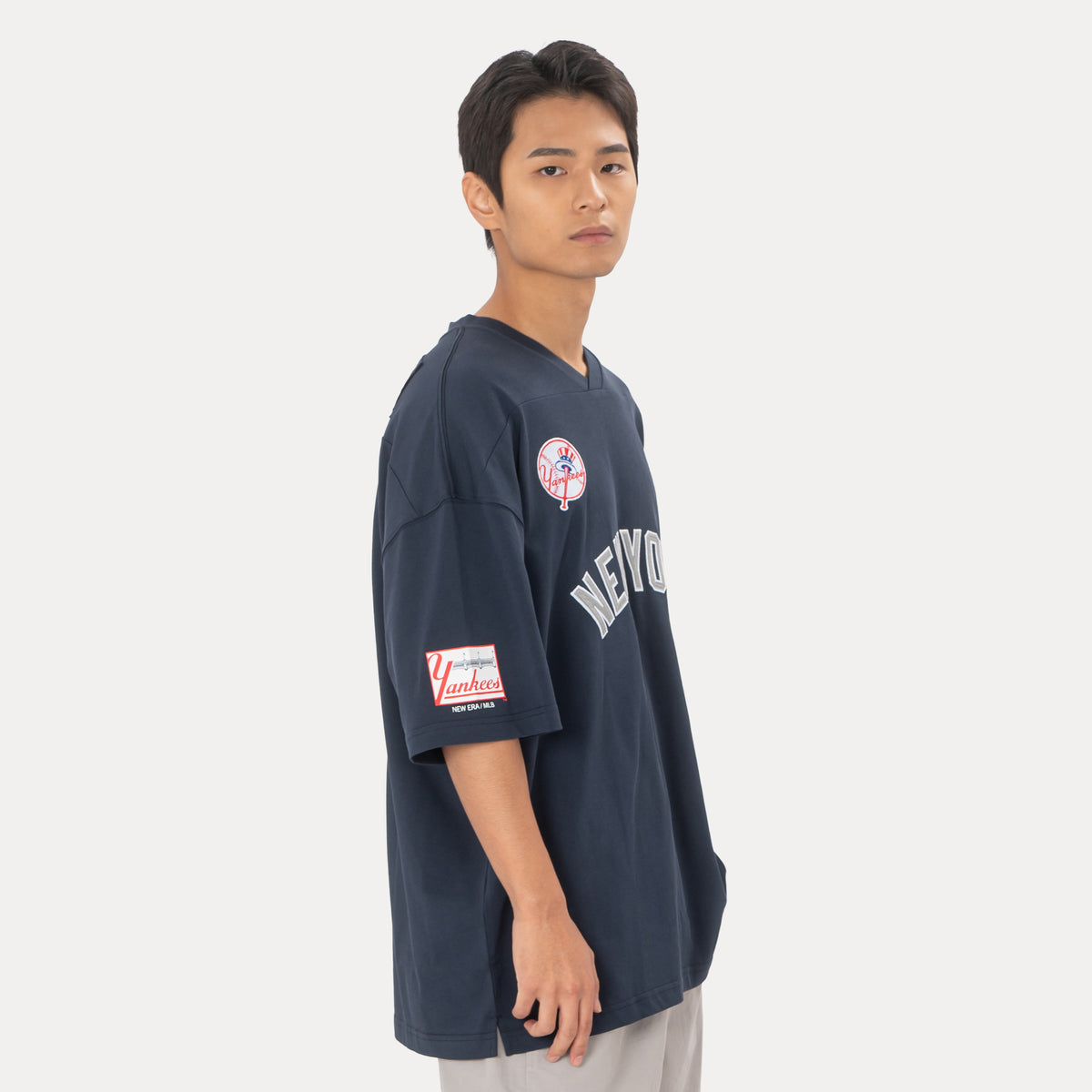New Era New York Yankees NE Fan Fam Navy Short Sleeve Jersey