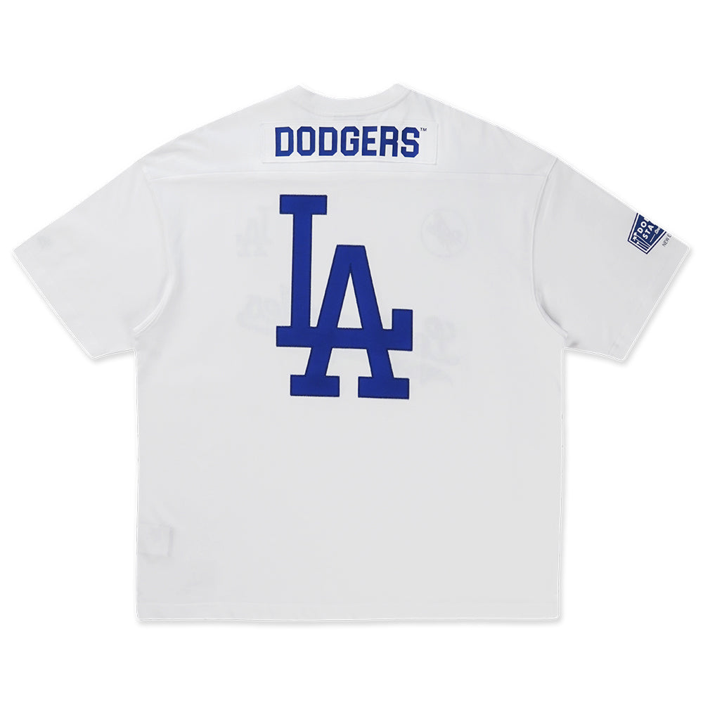 New Era Los Angeles Dodgers NE Fan Fam White Short Sleeve Jersey
