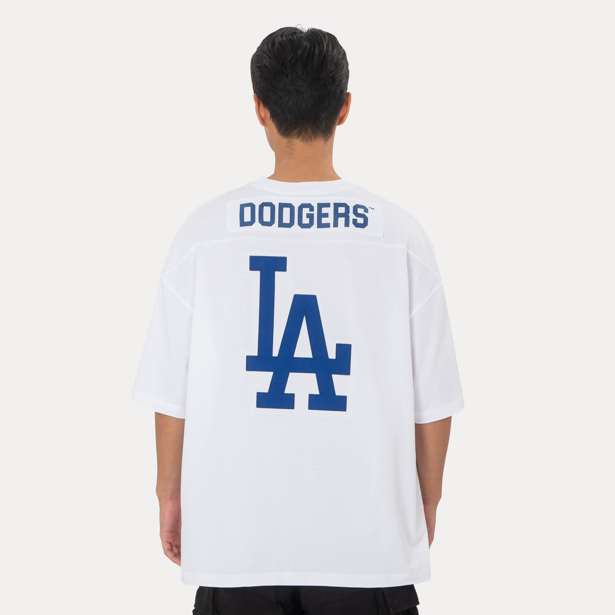 New Era Los Angeles Dodgers NE Fan Fam White Short Sleeve Jersey