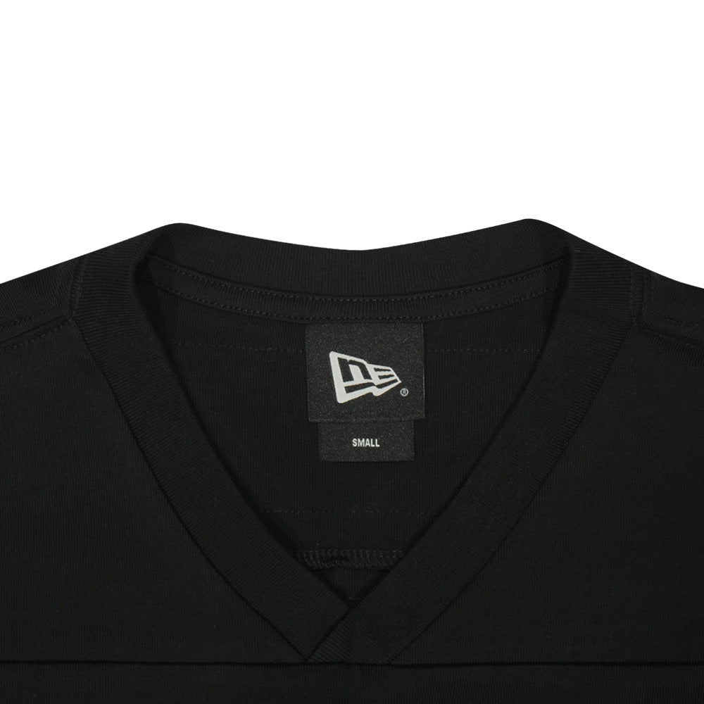 New Era Wordmark NE Fan Fam Black Short Sleeve Jersey