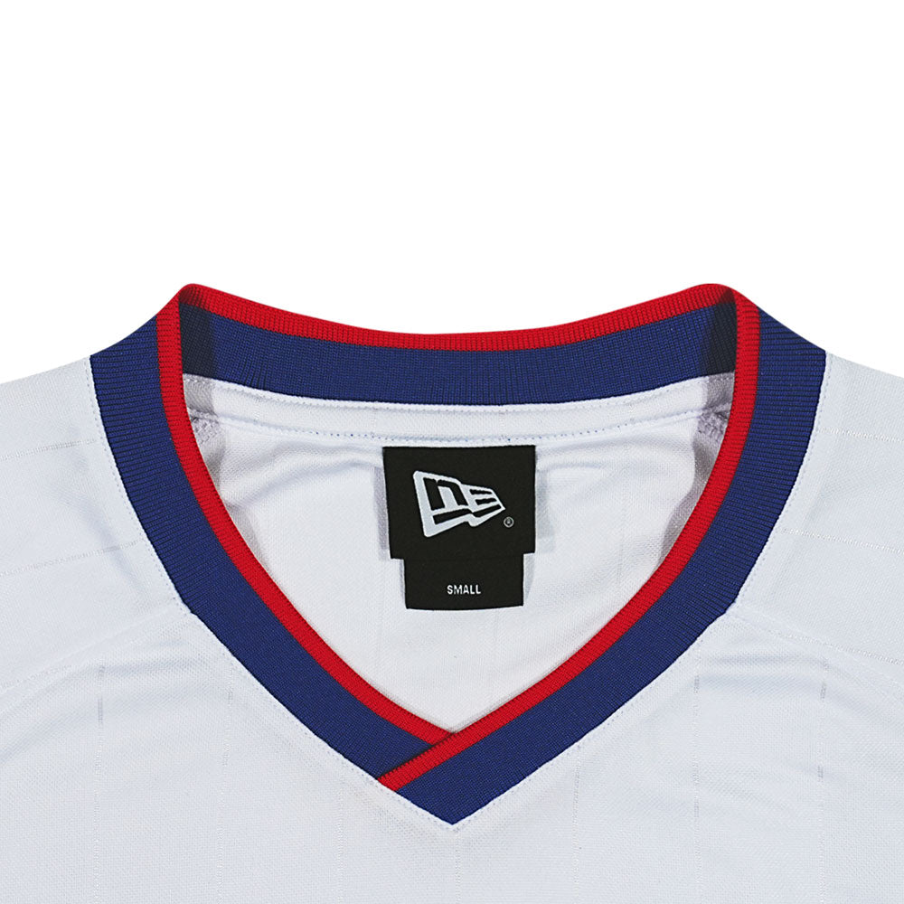 New Era Wordmark Game Day White Soccer Jersey