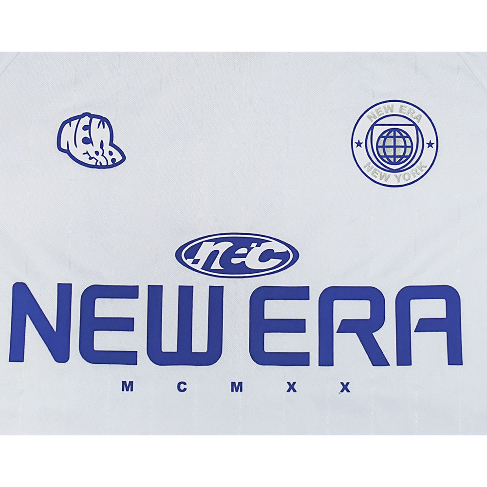 New Era Wordmark Game Day White Soccer Jersey