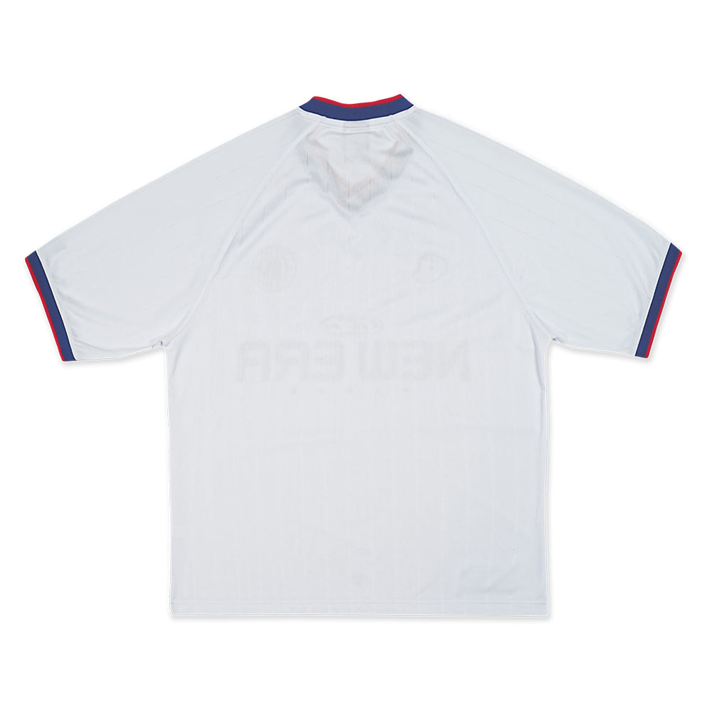 New Era Wordmark Game Day White Soccer Jersey