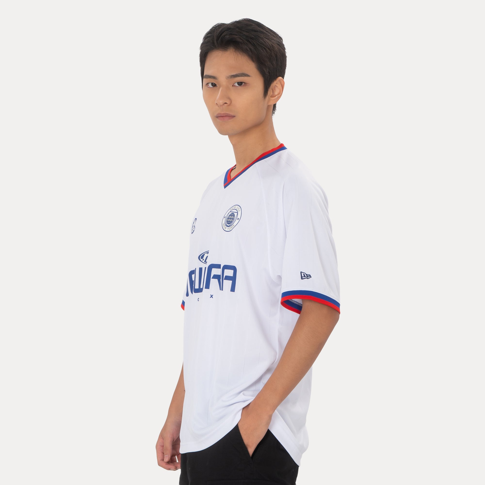 Wordmark Game Day White Soccer Jersey