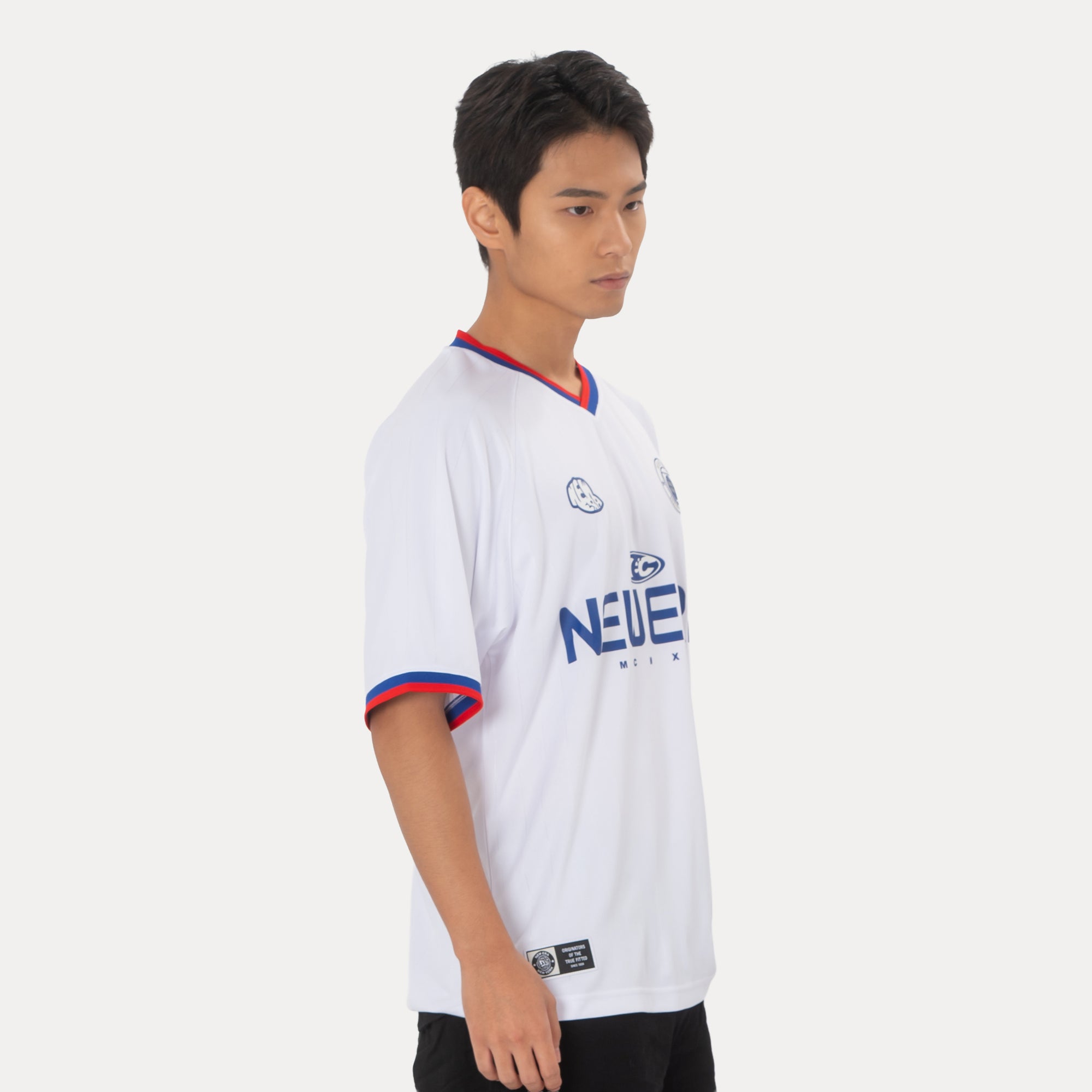 Wordmark Game Day White Soccer Jersey