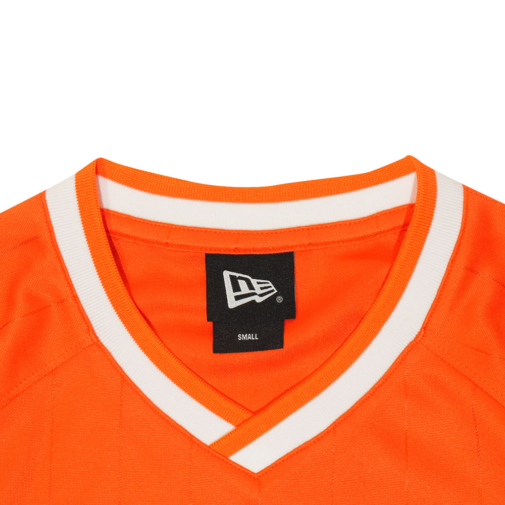 New Era Script Game Day Orange Soccer Jersey