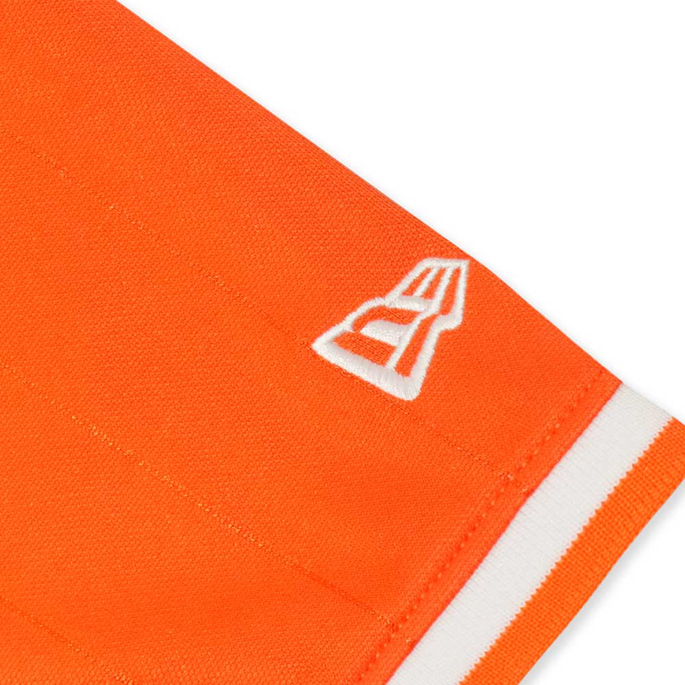 New Era Script Game Day Orange Soccer Jersey