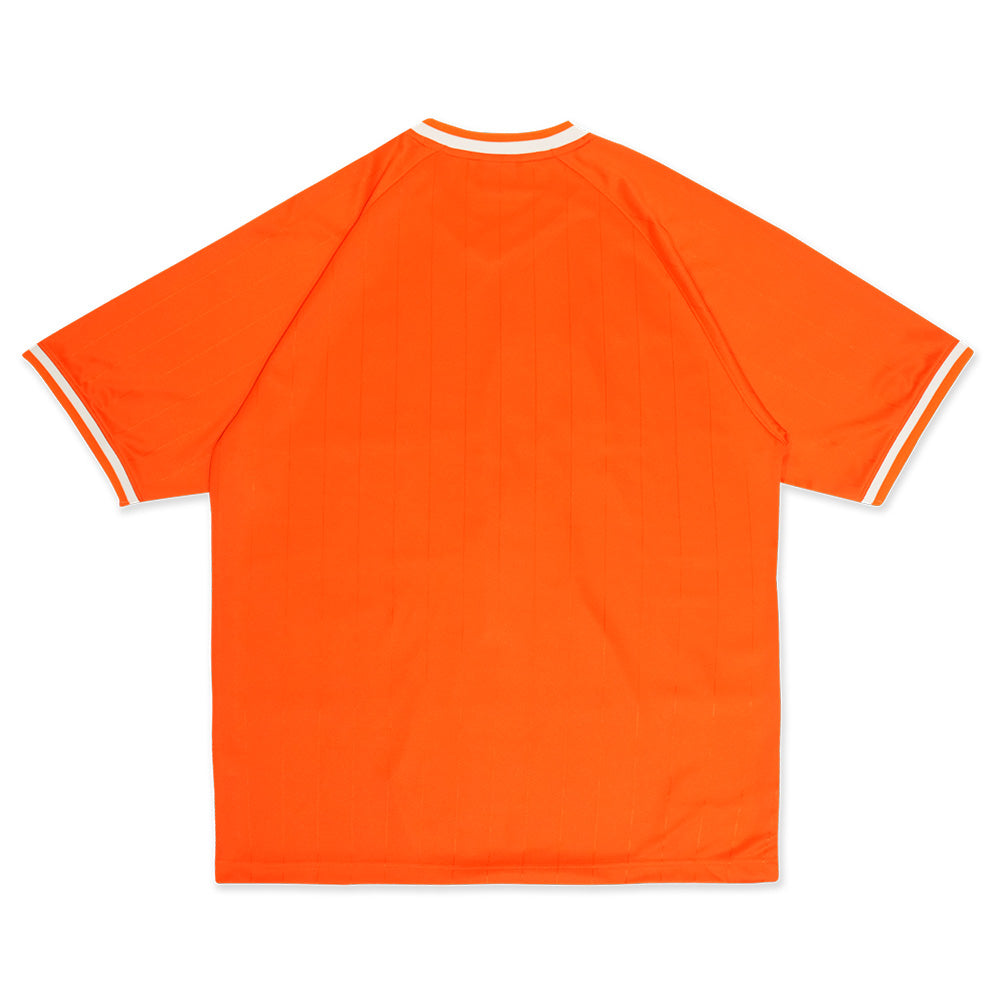 New Era Script Game Day Orange Soccer Jersey