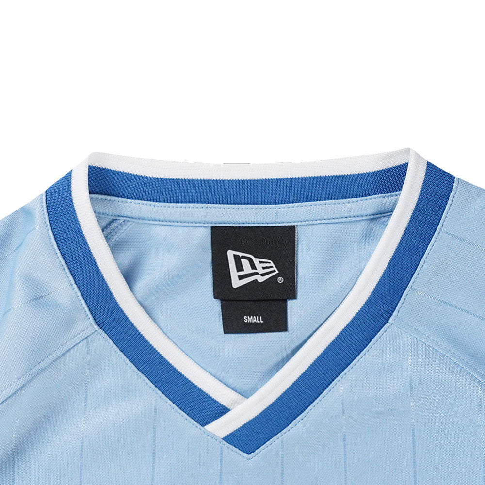 New Era Wordmark Game Day Light Blue Soccer Jersey