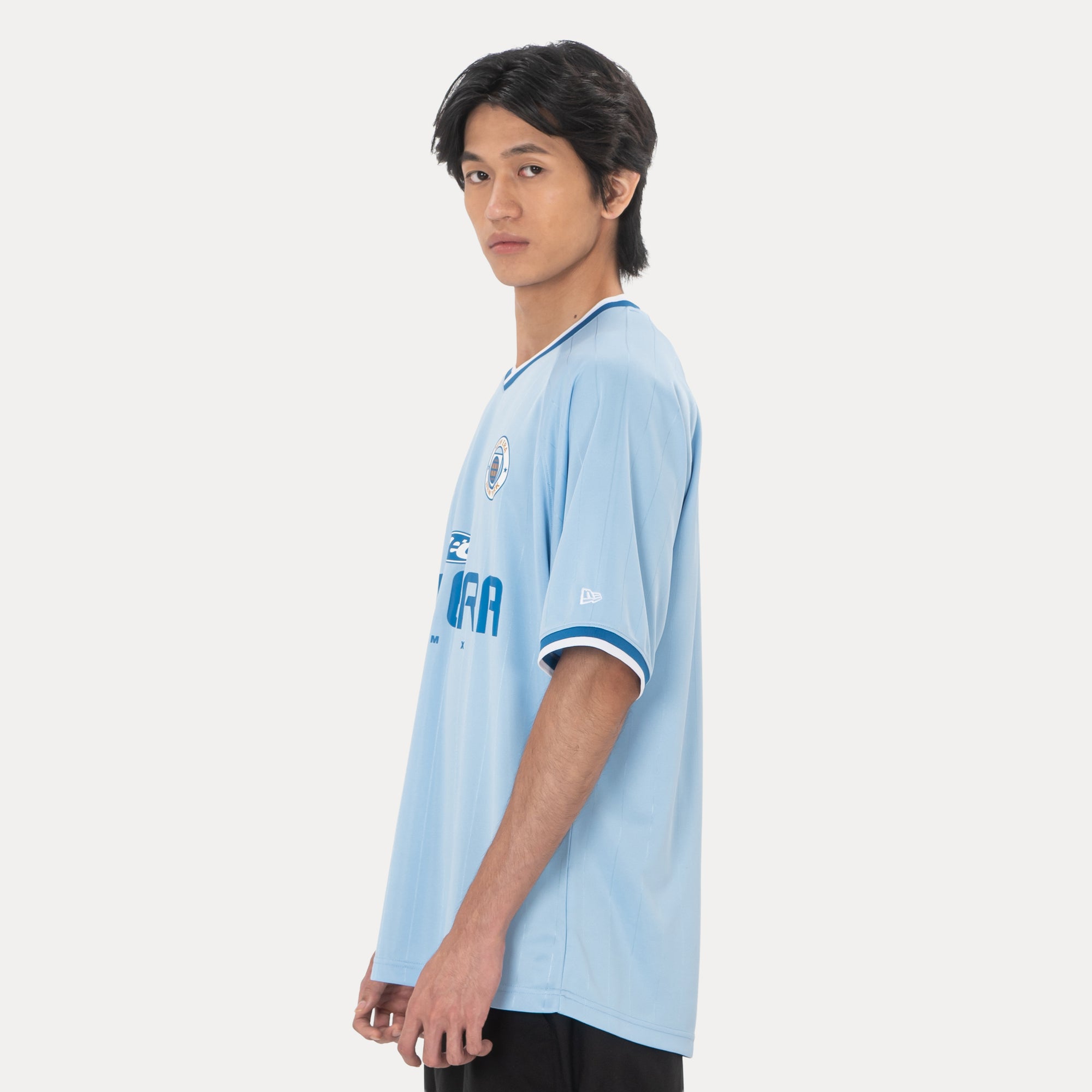 Wordmark Game Day Light Blue Soccer Jersey