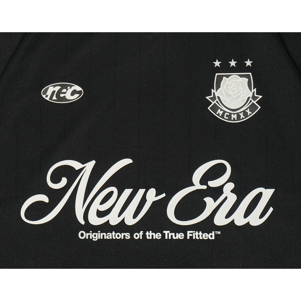 New Era Script Game Day Black Soccer Jersey